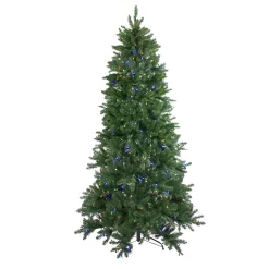 Northlight 6 And 6.5 Feet Tall>6.5' Pre-Lit Medium Neola Fraser Fir Artificial Christmas Tree - Dual Led Lights