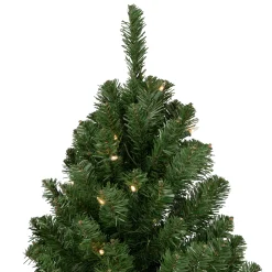 Northlight 4 And 4.5 Feet Tall></noscript>4' Pre-Lit Noble Fir Artificial Christmas Tree, Clear Lights