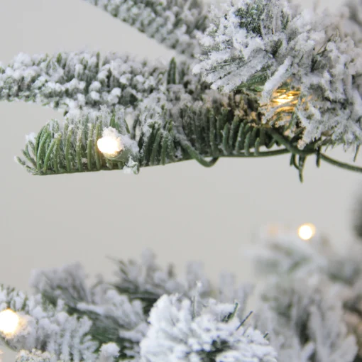 Northlight 4 And 4.5 Feet Tall>4.5' Pre-Lit Noble Fir Artificial Christmas Tree, Warm Clear Led Lights