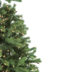 Northlight 7 And 7.5 Feet Tall></noscript>7.5' Pre-Lit Noble Fir Full Artificial Christmas Tree - Clear Lights