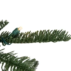 Northlight 9 And 9.5 Feet Tall></noscript>9' Pre-Lit Nordmann Fir Artificial Christmas Tree - Warm Clear Led Lights