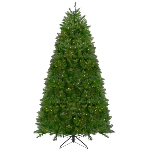 Northlight 10 To 14 Feet Tall>12' Pre-Lit Northern Pine Full Artificial Christmas Tree - Warm Clear Led Lights