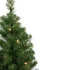 Northlight 2.5 Feet Tall And Smaller></noscript>2' Pre-Lit Oakridge Noble Fir Artificial Christmas Tree, Clear Lights