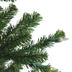 Northlight 6 And 6.5 Feet Tall></noscript>6' Pre-Lit Pencil Alpine Artificial Christmas Tree, Clear Lights