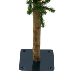 Northlight 6 And 6.5 Feet Tall></noscript>6' Pre-Lit Pencil Alpine Artificial Christmas Tree, Clear Lights