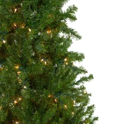 Northlight 7 And 7.5 Feet Tall></noscript>7.5' Pre-Lit Pencil Canadian Pine Artificial Christmas Tree - Clear Lights