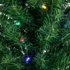 Northlight 6 And 6.5 Feet Tall></noscript>6' Pre-Lit Pencil Northern Balsam Fir Artificial Christmas Tree, Multi Led Lights
