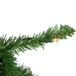 Northlight 7 And 7.5 Feet Tall>7.5' Pre-Lit Pencil White River Fir Artificial Christmas Tree - Clear Lights