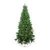 Northlight 6 And 6.5 Feet Tall>6' Pre-Lit Pine Artificial Wall Christmas Tree, Clear Lights