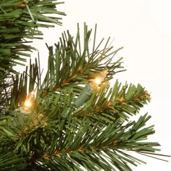 National Tree Company Potted Trees></noscript>2' Pre-Lit Potted Majestic Fir Tree Artificial Christmas Tree, White Lights