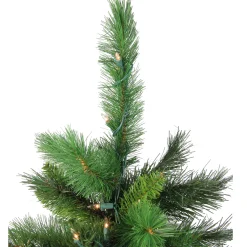 Northlight 3 And 3.5 Feet Tall></noscript>3' Pre-Lit Potted New Carolina Spruce Medium Artificial Christmas Tree - Clear Lights