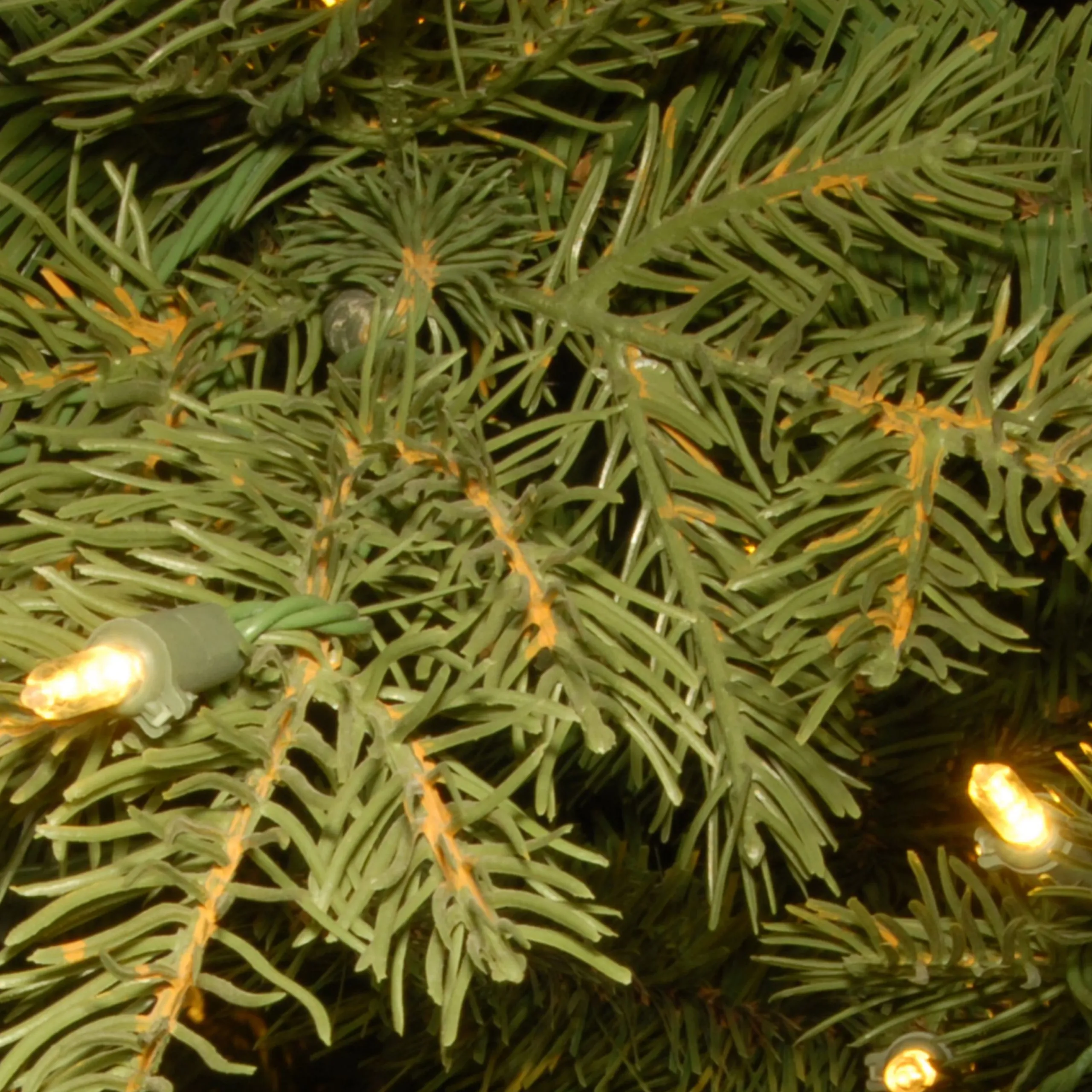 National Tree Company Potted Trees>2' Pre-Lit Potted Nordic Spruce Full Artificial Christmas Tree, White Lights