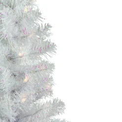 Northlight 3 And 3.5 Feet Tall></noscript>3' Pre-Lit Rockport White Pine Artificial Christmas Tree, Clear Lights