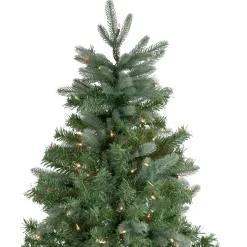 Northlight 10 To 14 Feet Tall></noscript>10' Pre-Lit Slim Granville Fraser Fir Artificial Christmas Tree, Clear Lights
