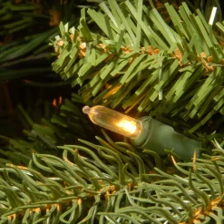 National Tree Company 9 And 9.5 Feet Tall></noscript>9' Pre-Lit Slim Jersey Fraser Fir Artificial Christmas Tree, White Lights