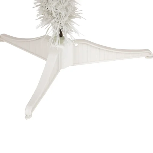 Northlight 2.5 Feet Tall And Smaller>2' Pre-Lit Slim Tinsel Artificial Christmas Tree- Clear Lights