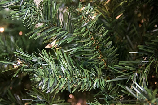 Bright Gate 7 And 7.5 Feet Tall>7.5' Pre-Lit Slim Traditional Mixed Pine Artificial Christmas Tree - Clear Lights