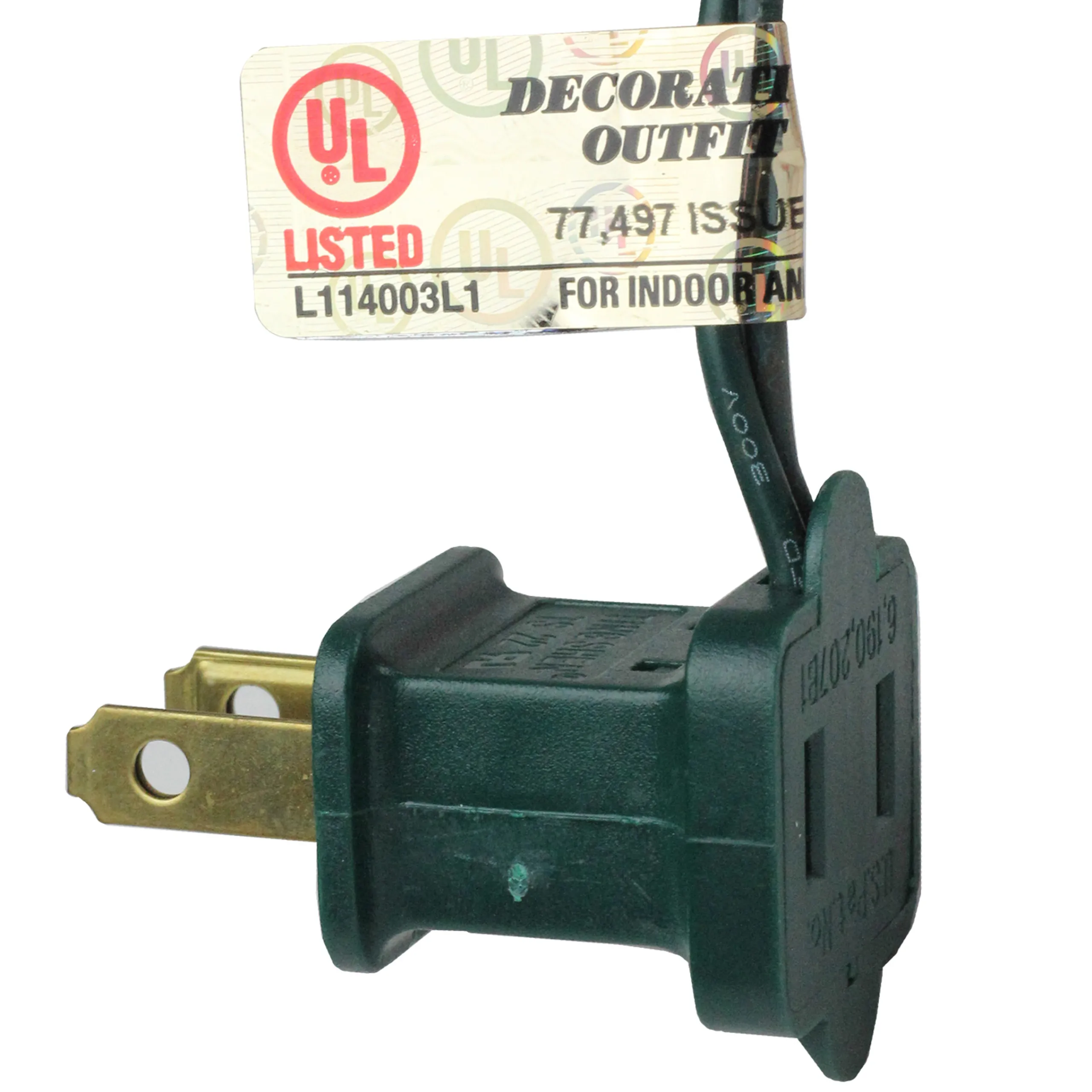 Allstate 7 And 7.5 Feet Tall>7' Pre-Lit Slim Traditional Woodland Alpine Artificial Christmas Tree - Multicolor Lights