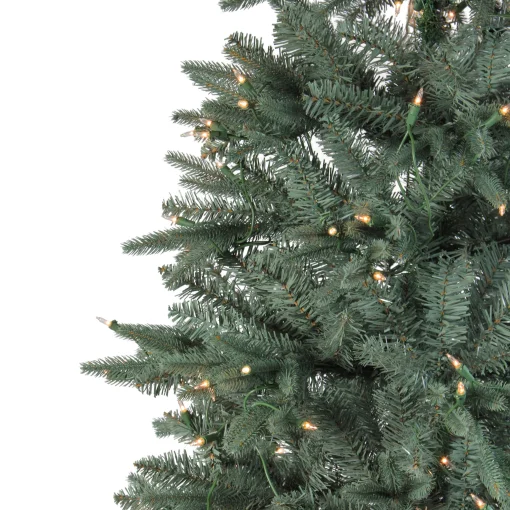 Northlight 10 To 14 Feet Tall>12' Pre-Lit Slim Washington Frasier Fir Artificial Christmas Tree - Clear Lights