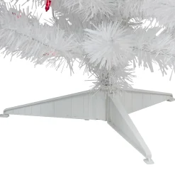 Northlight 3 And 3.5 Feet Tall></noscript>3' Pre-Lit Slim White Pine Artificial Christmas Tree - Pink Lights