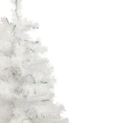 Northlight 3 And 3.5 Feet Tall></noscript>3' Pre-Lit Slim White Pine Artificial Christmas Tree - Green Lights