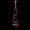 Northlight Spiral Trees>6' Pre-Lit Spiral Christmas Tree - Multi Color Lights