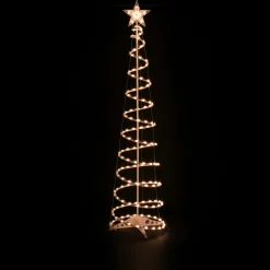 Northlight Spiral Trees>6' Pre-Lit Spiral Christmas Tree - Clear Lights