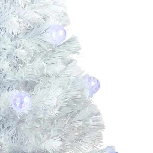 Northlight Fiber Optic Trees>3' Pre-Lit White Fiber Optic Artificial Christmas Tree, White Lights