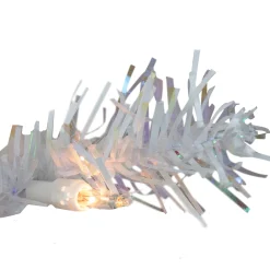 Northlight 2.5 Feet Tall And Smaller></noscript>2' Pre-Lit White Iridescent Pine Artificial Christmas Tree - Clear Lights