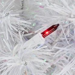 Northlight 3 And 3.5 Feet Tall></noscript>3' Pre-Lit White Pine Artificial Christmas Tree - Multi Lights
