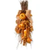 Unlit Teardrops*National Tree Company 28" Pumpkin And Berry Artificial Fall Harvest Teardrop