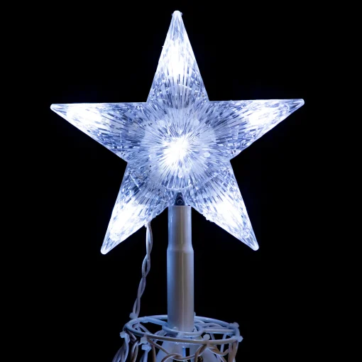 Northlight Yard Art Trees>5' Pure White Led Lighted Cone Tree Outdoor Christmas Decoration
