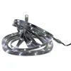 CC Christmas Decor 18' Pure White Led Outdoor Christmas Linear Tape Lighting - Black Finish