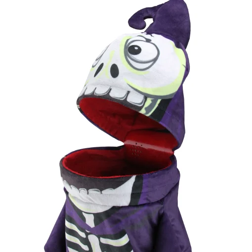 Northlight 24" Purple And Black Skeleton Unisex Child Halloween Trick Or Treat Bag Costume Accessory - One Size