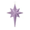 * Stars>20" Purple And Gold Glittered Bethlehem Star Shatterproof Christmas Ornament
