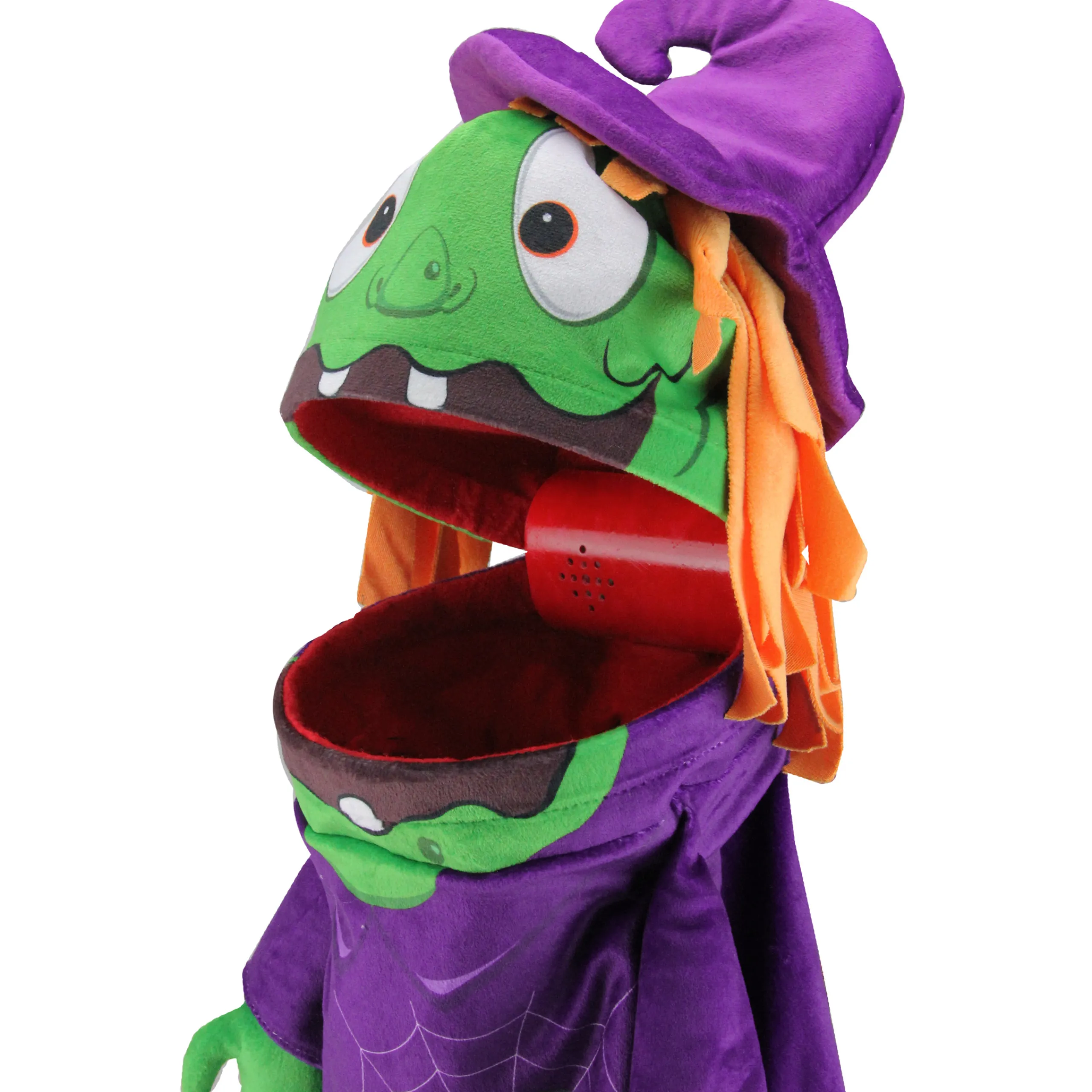 Northlight 23" Purple And Green Witch Unisex Child Trick Or Treat Halloween Bag Costume Accessory