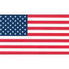 Contemporary Home Living 5" Red And Blue American Flag Magnet