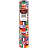 Party Central 100' Red And Blue International Flag Disposable Banquet Party Table Roll
