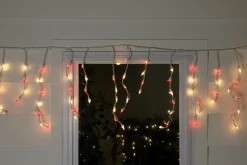 Northlight 150 Red And Clear Mini Icicle Christmas Lights - 8.75 Ft White Wire