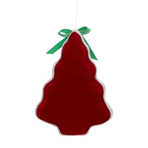 Northlight Trees & Wreaths>7.5" Red And Green Peppermint Tree Christmas Ornament