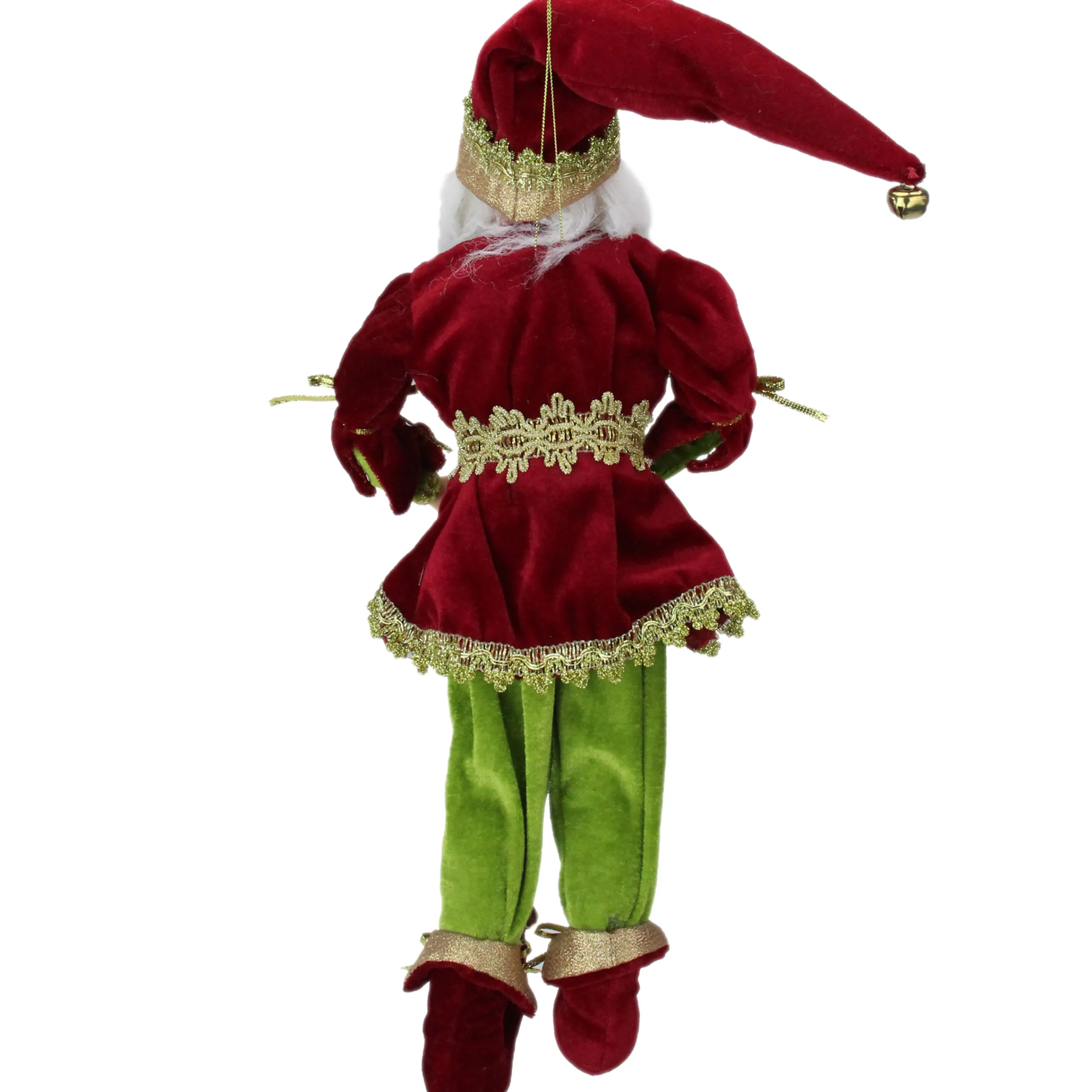 Northlight Fantasy & Sci Fi>18" Red And Green Whimsical Elf Christmas Decor Figurine