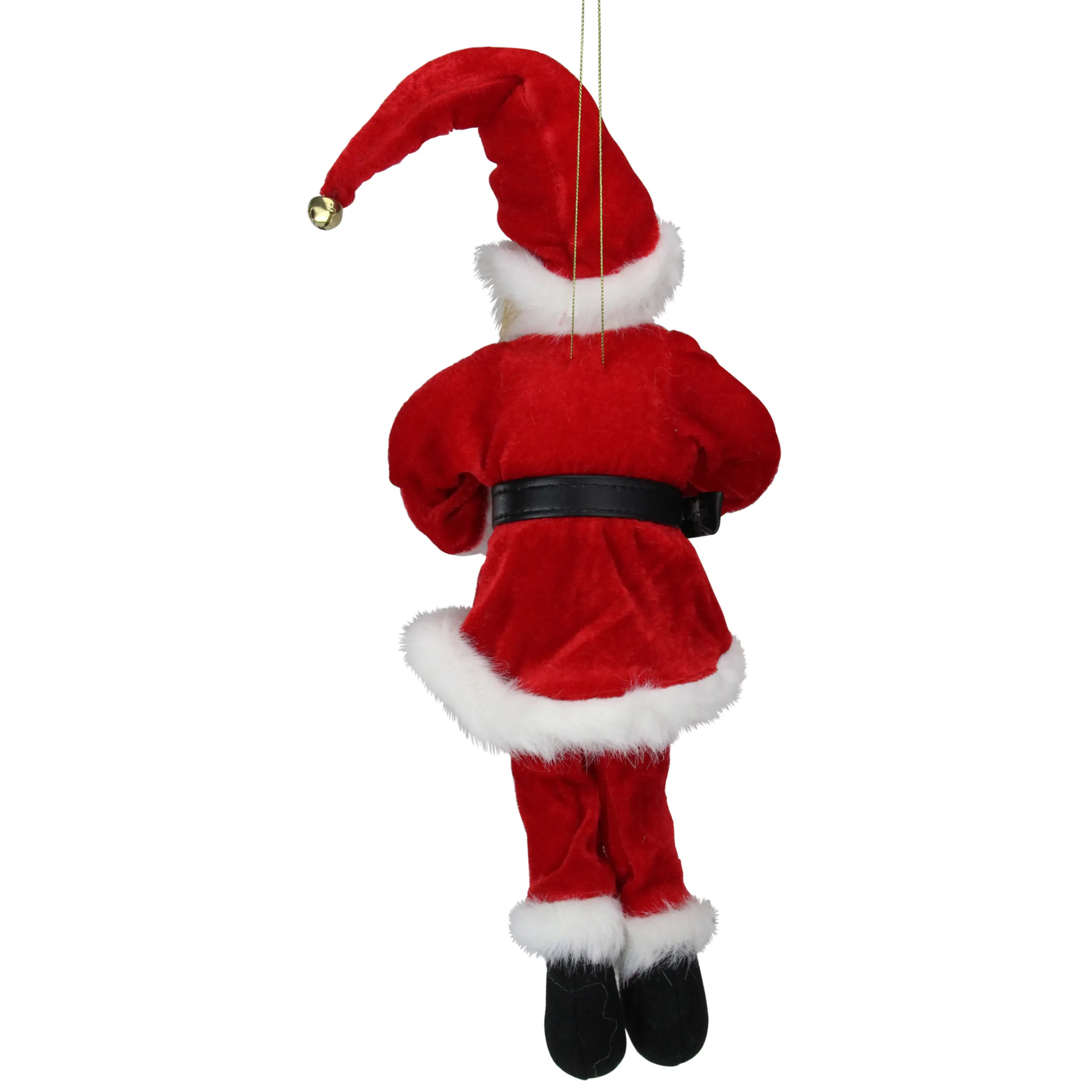 Northlight Fantasy & Sci Fi>15" Red And White Bendable Elf In A Santa Suit