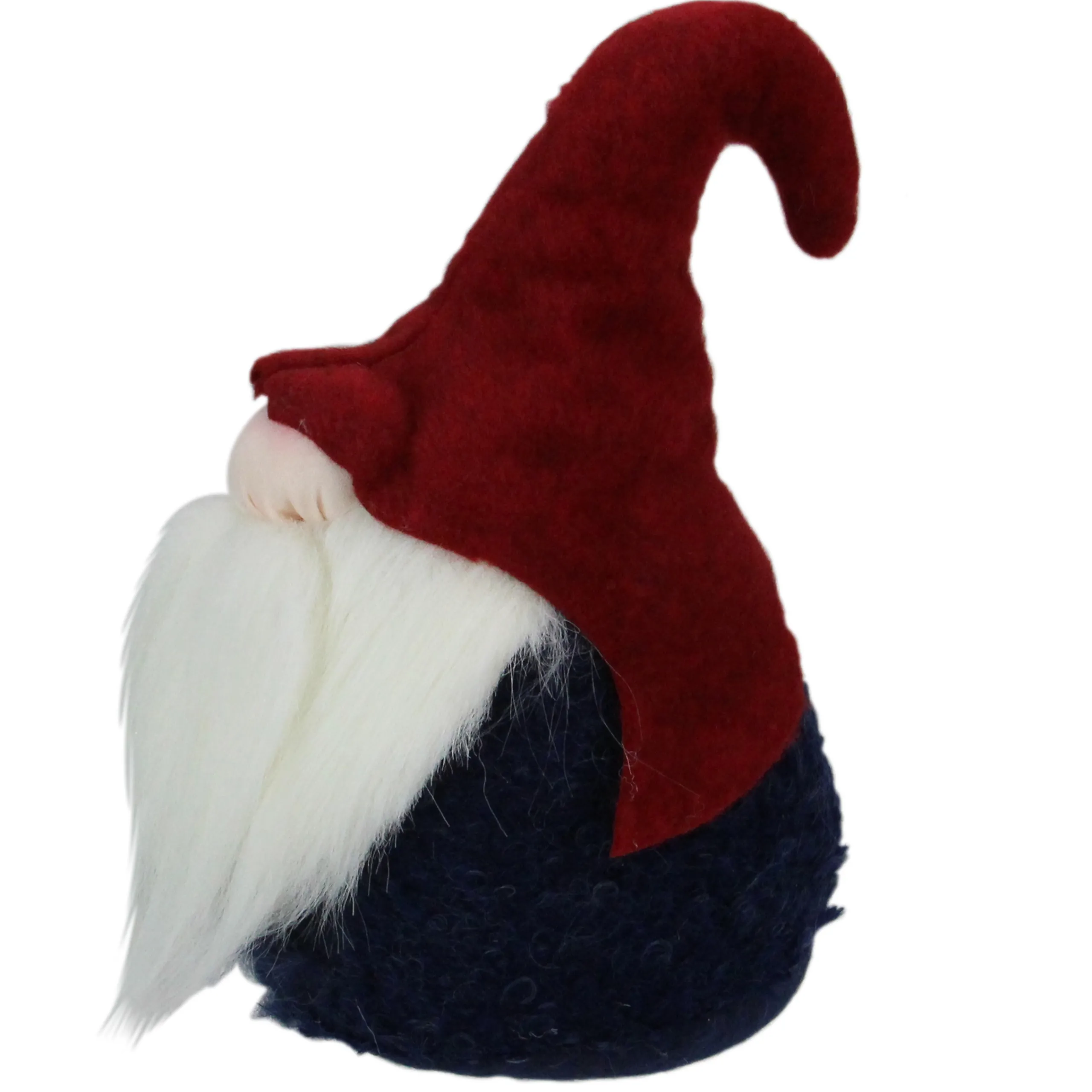Northlight Fantasy & Sci Fi>10" Red And White Gnome With Hat Christmas Figurine