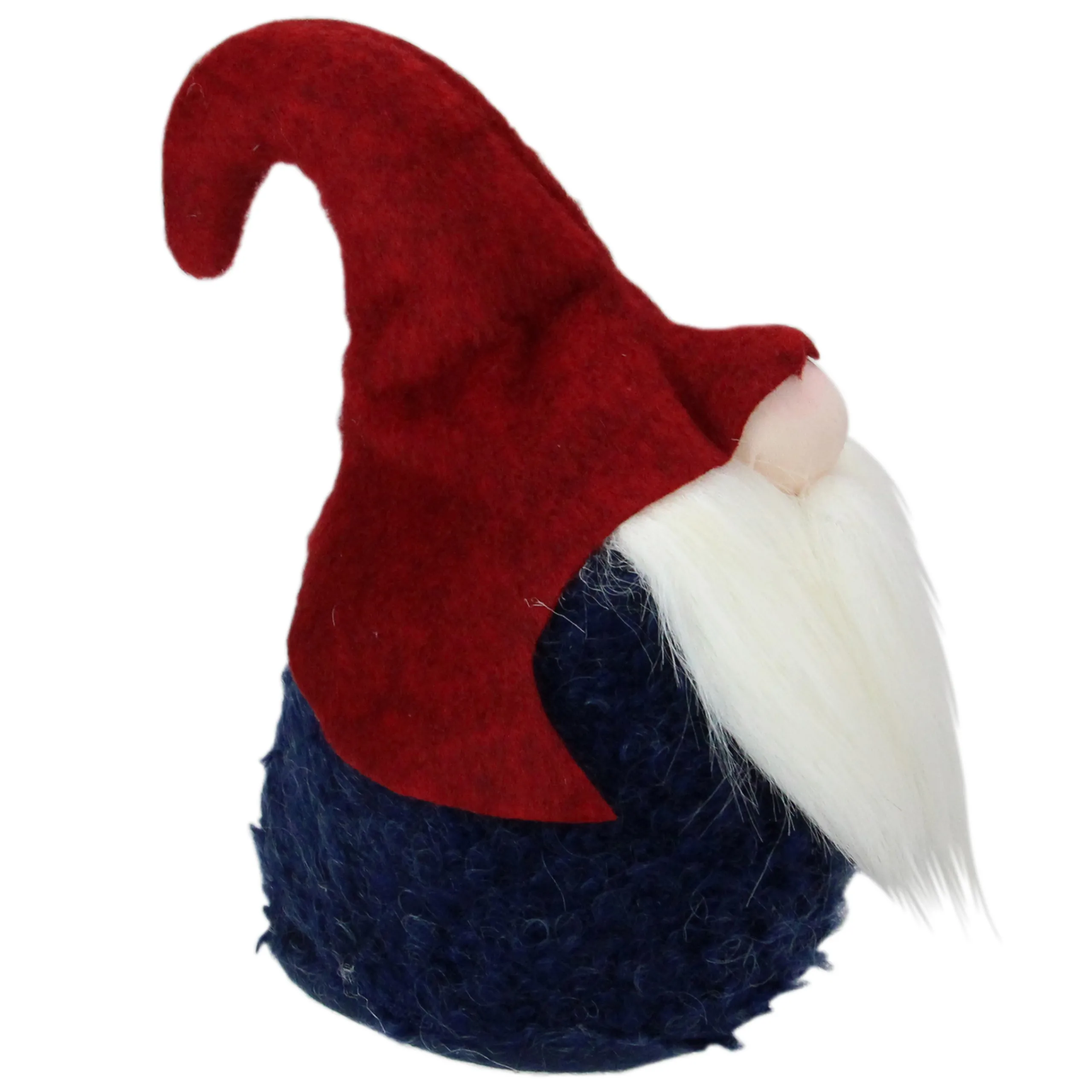 Northlight Fantasy & Sci Fi>10" Red And White Gnome With Hat Christmas Figurine