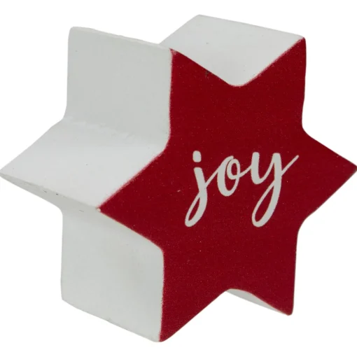 Advent Calendars*Northlight 24" Red And White "Joy" Christmas Countdown Advent Calendar