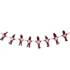 Specialty Garland*Northlight 30" Red And White Knit Gnome Novelty Christmas Garland