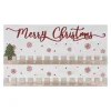Advent Calendars*Melrose 20" Red And White "Merry Christmas" Christmas Countdown Wall Sign