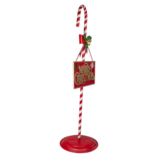 Signs & Plaques*Northlight 39" Red And White Merry Christmas Outdoor Candy Cane Sign