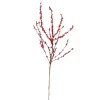 Sprays, Branches & Picks*Northlight 40" Red Berries Artificial Christmas Twig Spray