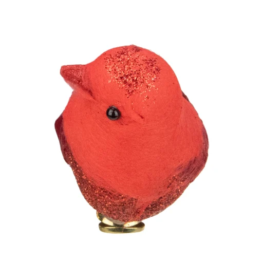Northlight Animals>9" Red Cardinal With Long Tail Clip-On Christmas Ornament